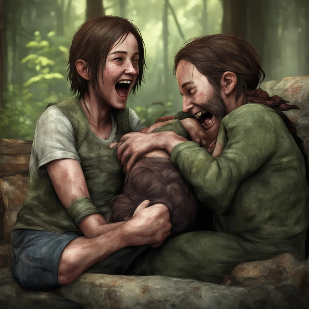 aitickling ellie last of us