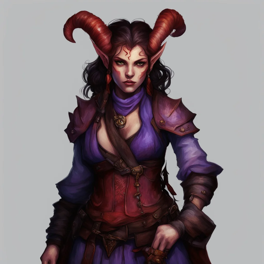 tiefling bard female good looking trending fantastic 1