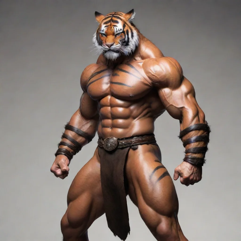 aitiger man warrior muscular