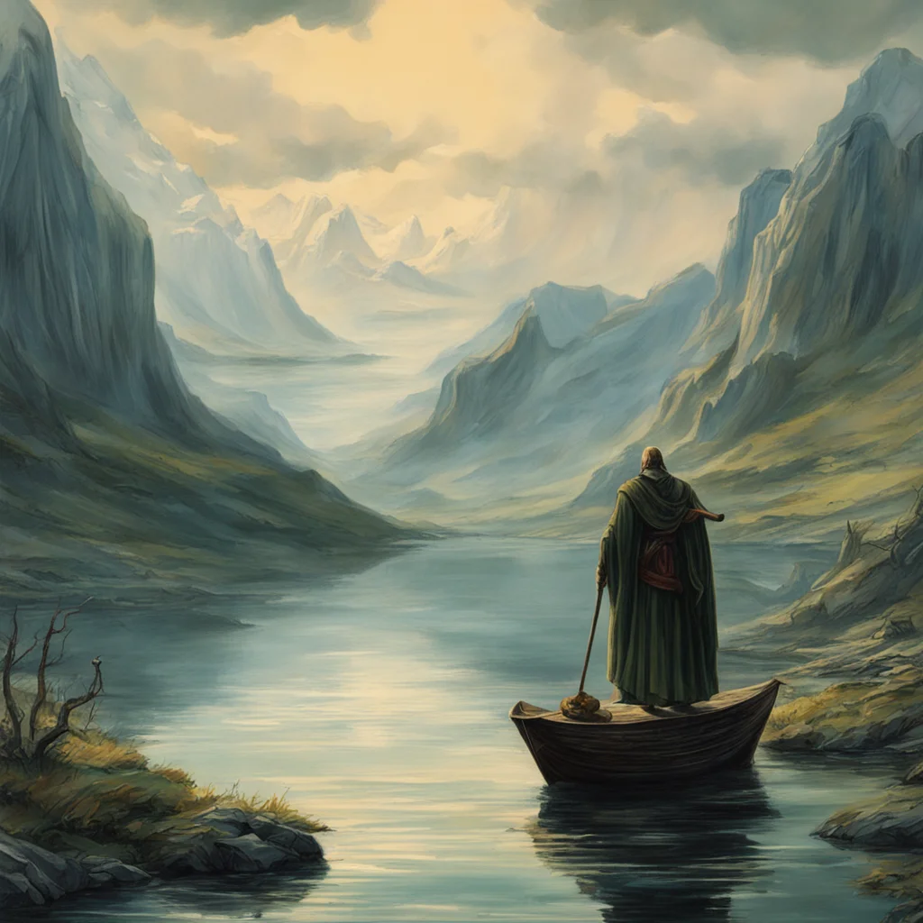 aitolkien king oropher amon lac  amazing awesome portrait 2