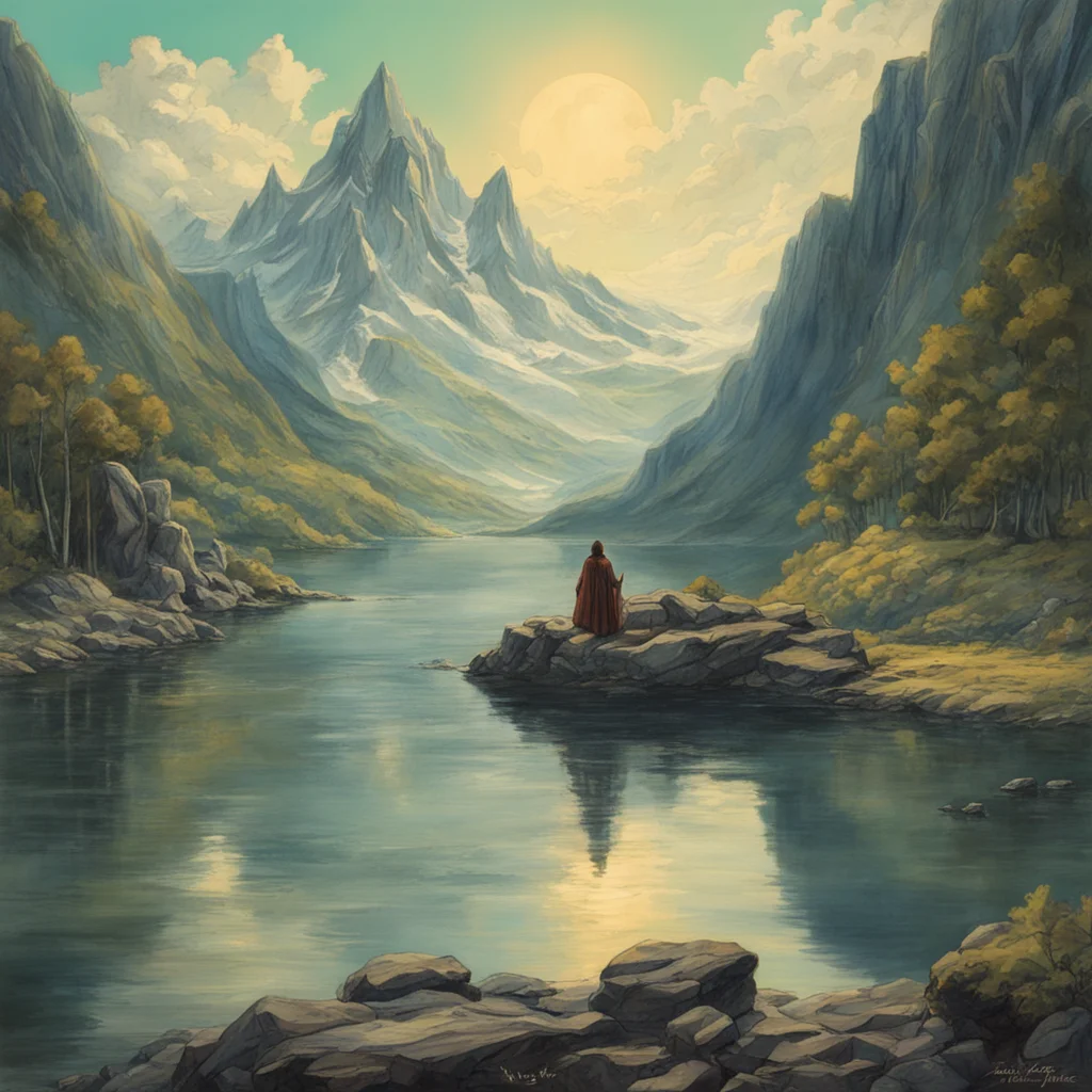 tolkien king oropher amon lac  confident engaging wow artstation art 3