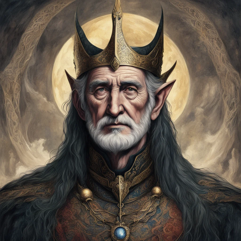 tolkien king oropher amon lanc  confident engaging wow artstation art 3