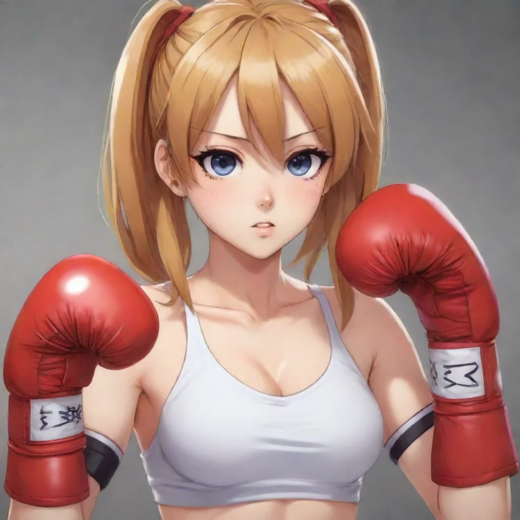 aitrending  anime boxer girl good looking fantastic 1