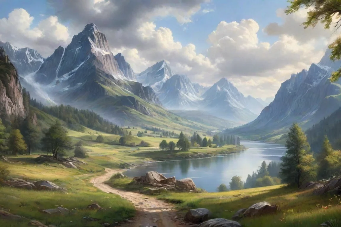 aitrending  hyper realistic style landscape good looking fantastic 1 landscape