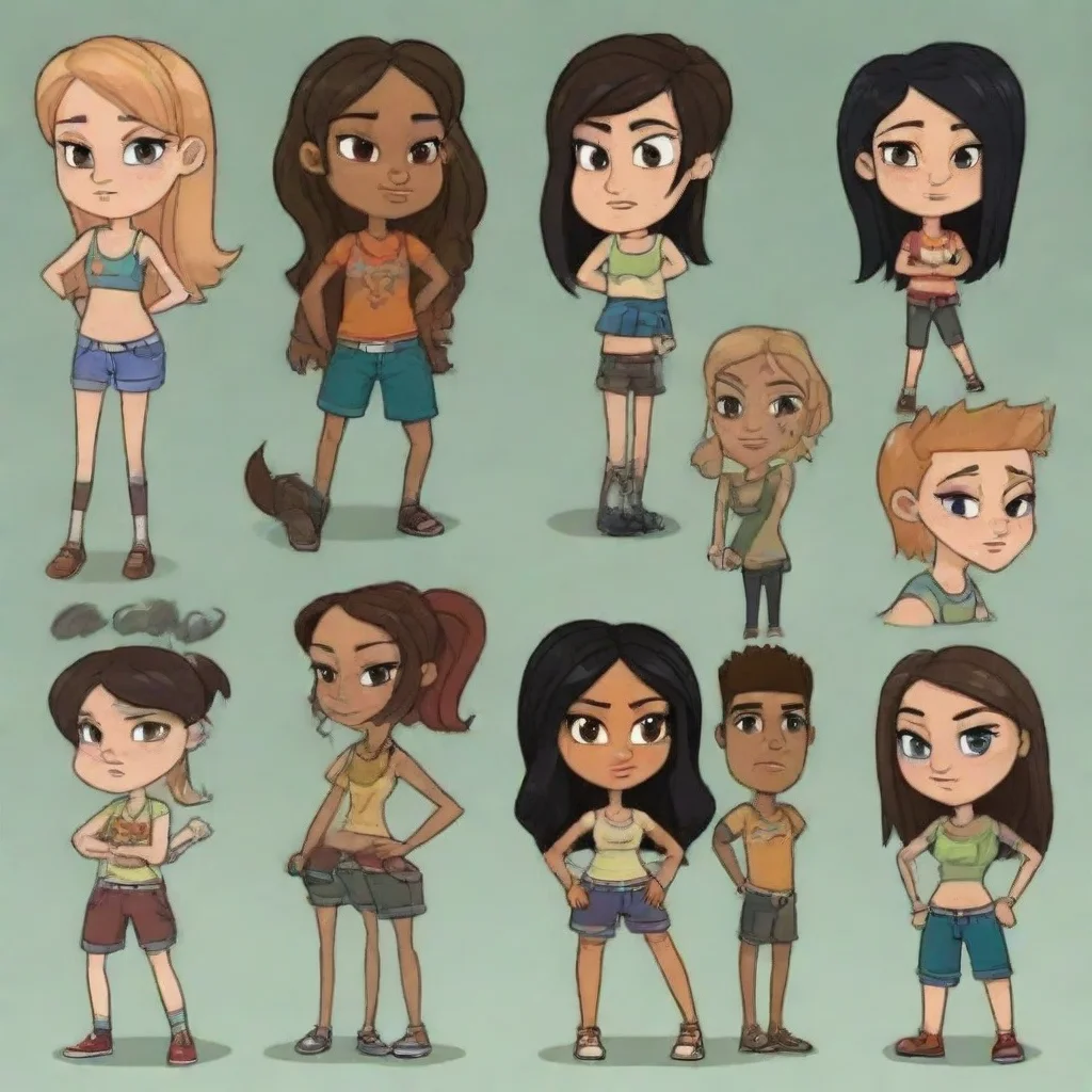 aitrending  total drama oc good looking fantastic 1