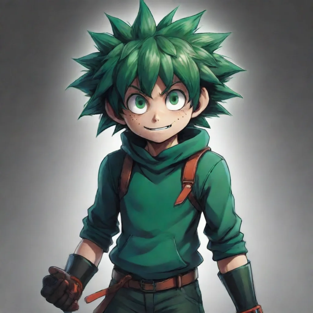 aitrending  villain deku good looking fantastic 1