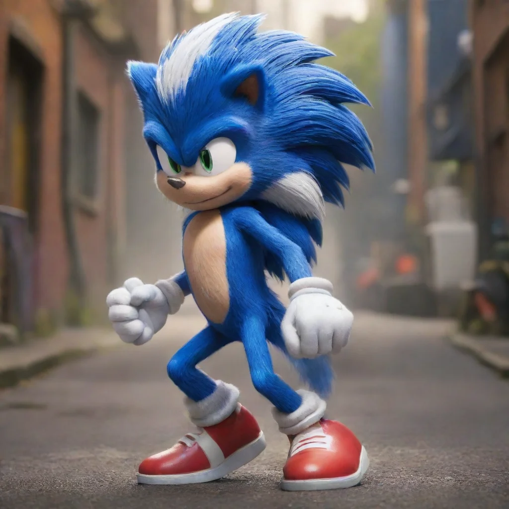 aitrending 60ssonic the hedgehog 2020 movie in 60s styleknuckles good looking fantastic 1