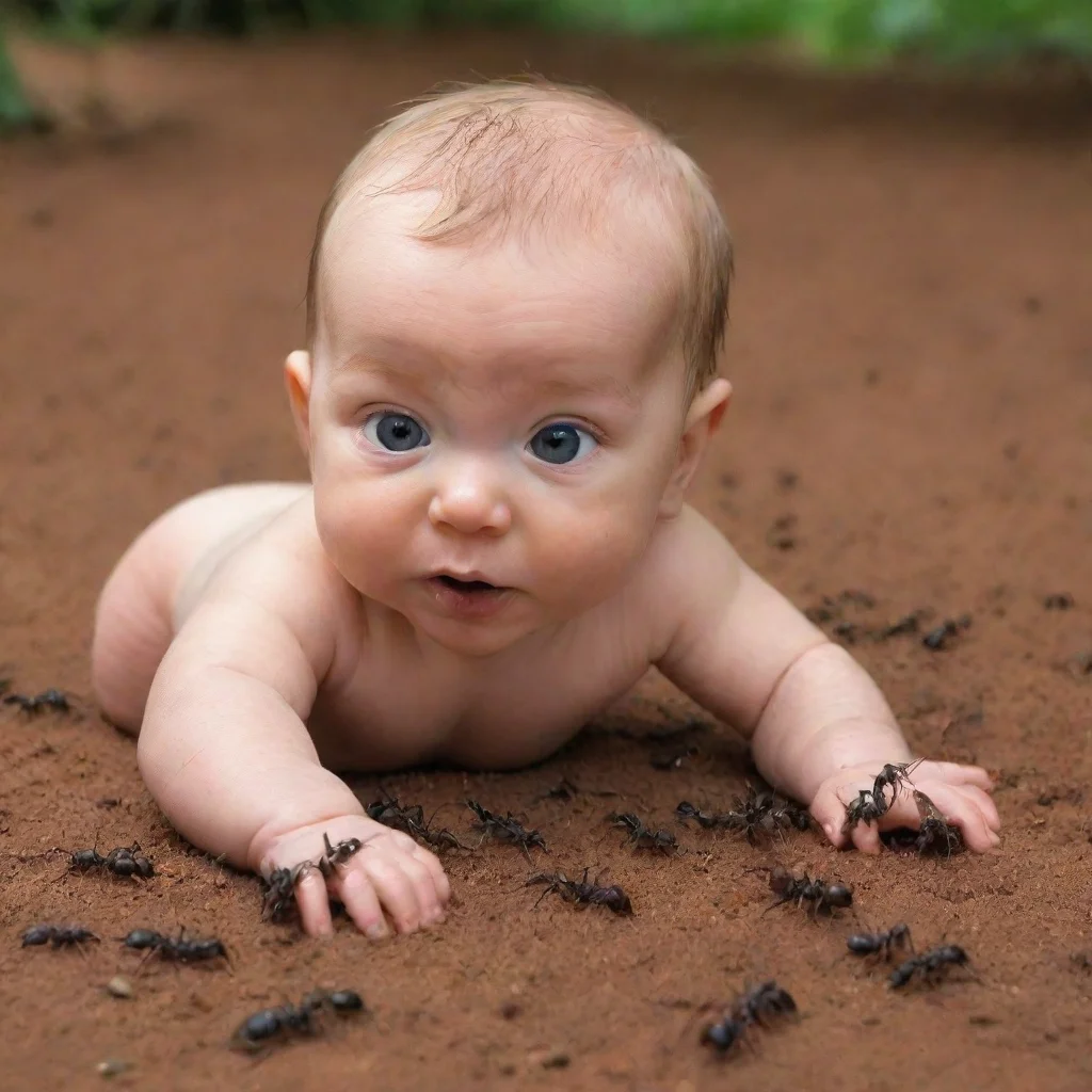 trending a baby swarmed by ants good looking fantastic 1