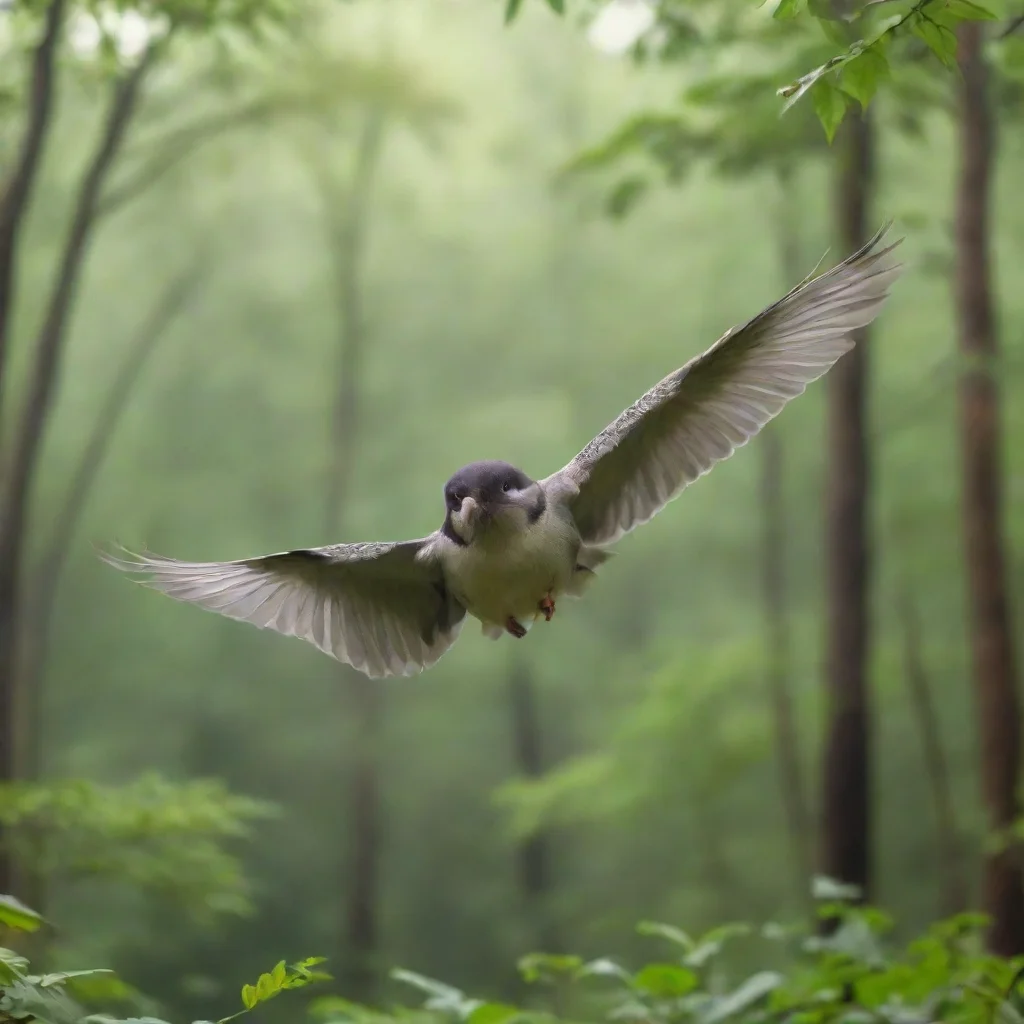 aitrending a beautiful birds is flying over forest good looking fantastic 1