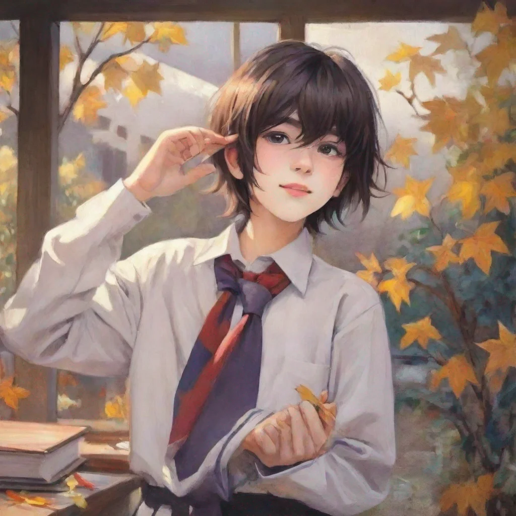 aitrending a boy school art good looking fantastic 1