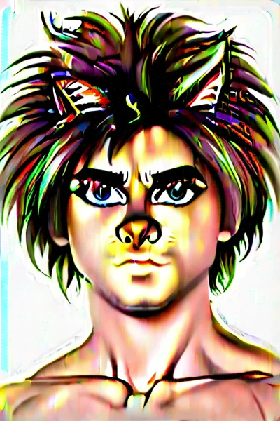 aitrending a cartoon of a furry animal. genalt generated this caption. good looking fantastic 1