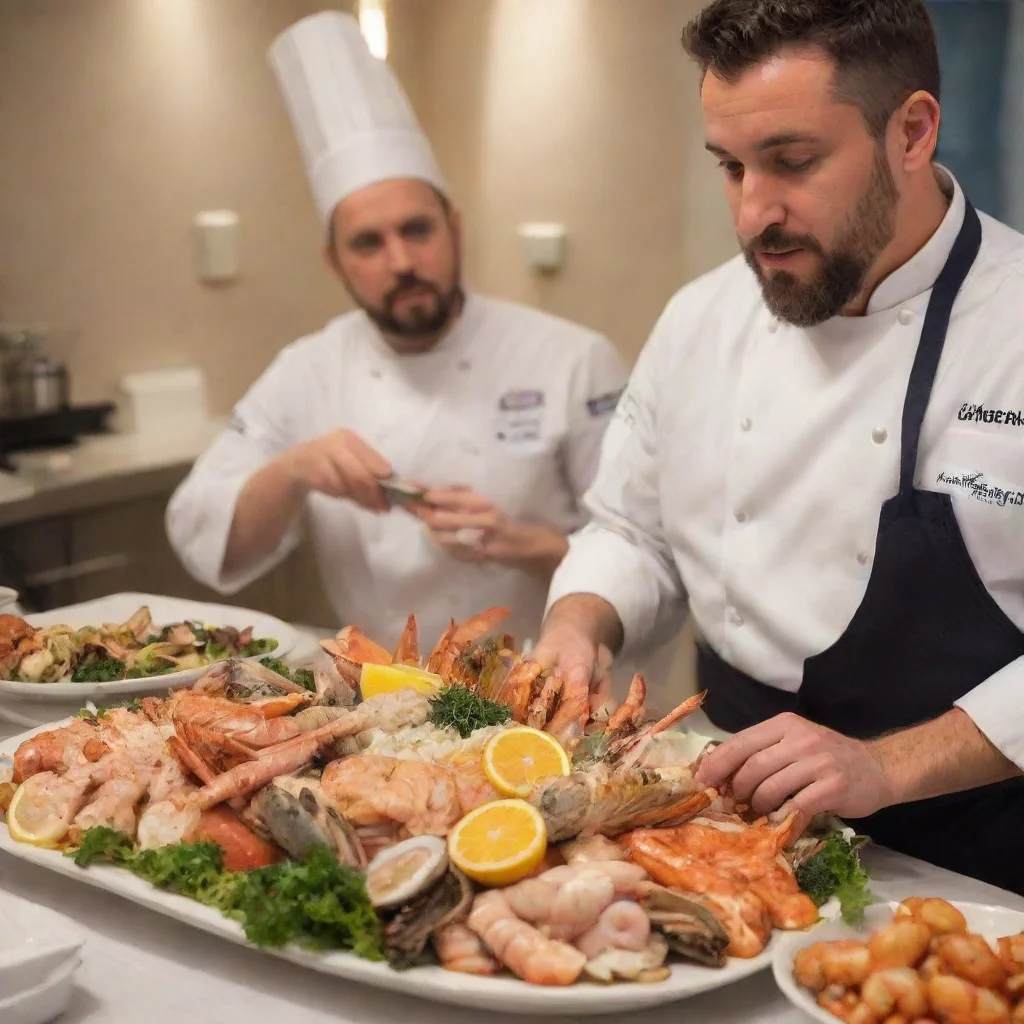 aitrending a chef preparing a newborn baby as a seafood platter good looking fantastic 1
