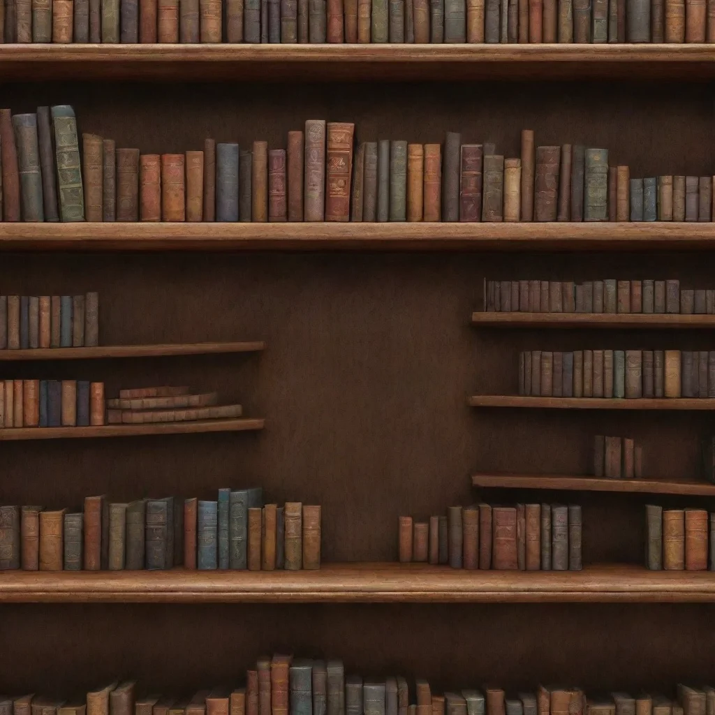 aitrending a detailed hd art of a bookshelf good looking fantastic 1