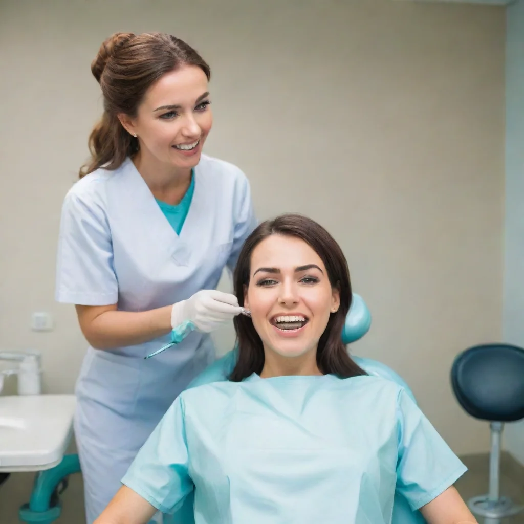aitrending a female sadistic dentist and a female patient drilling good looking fantastic 1