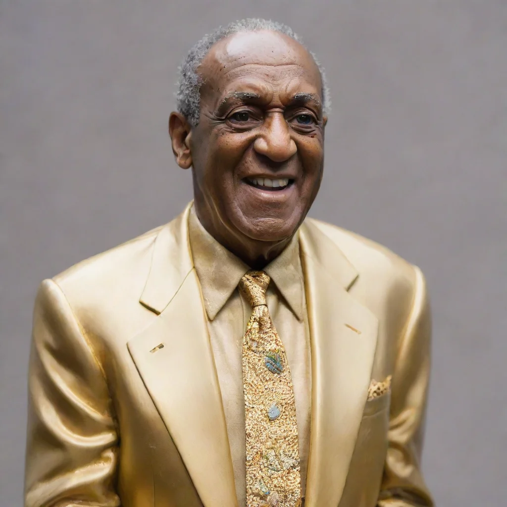 aitrending a gold statue of bill cosby good looking fantastic 1