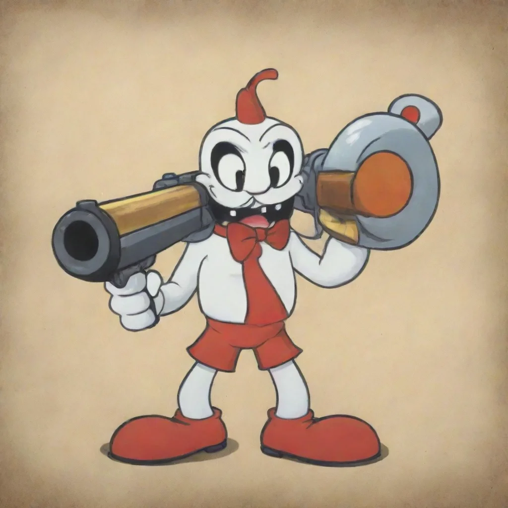 trending a gun as a cuphead boss  good looking fantastic 1