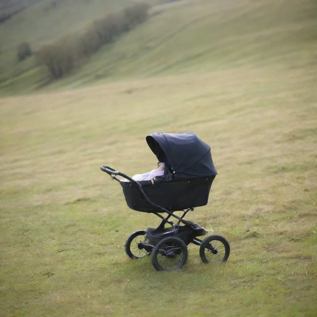 trending a newborn baby in a pram rolling down a hill good looking fantastic 1