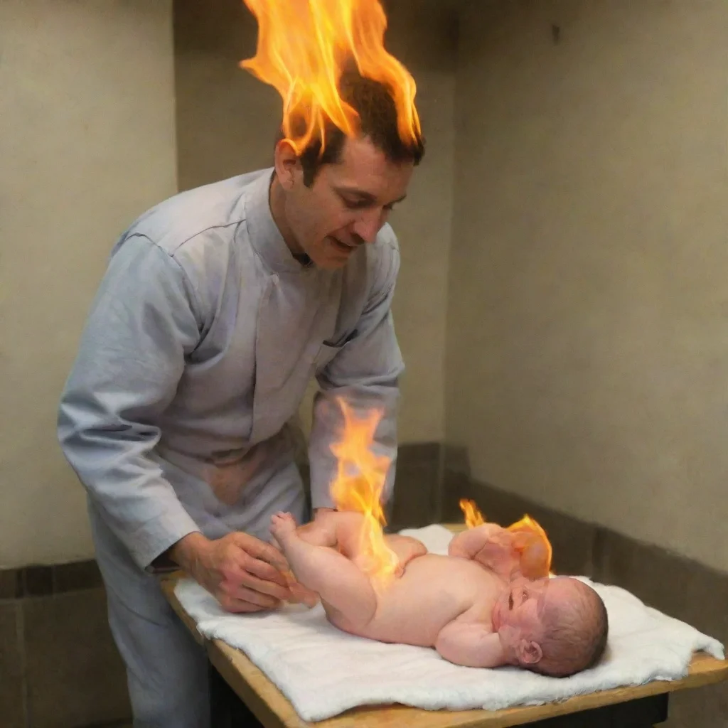 aitrending a prisoner setting a newborn baby on fire good looking fantastic 1