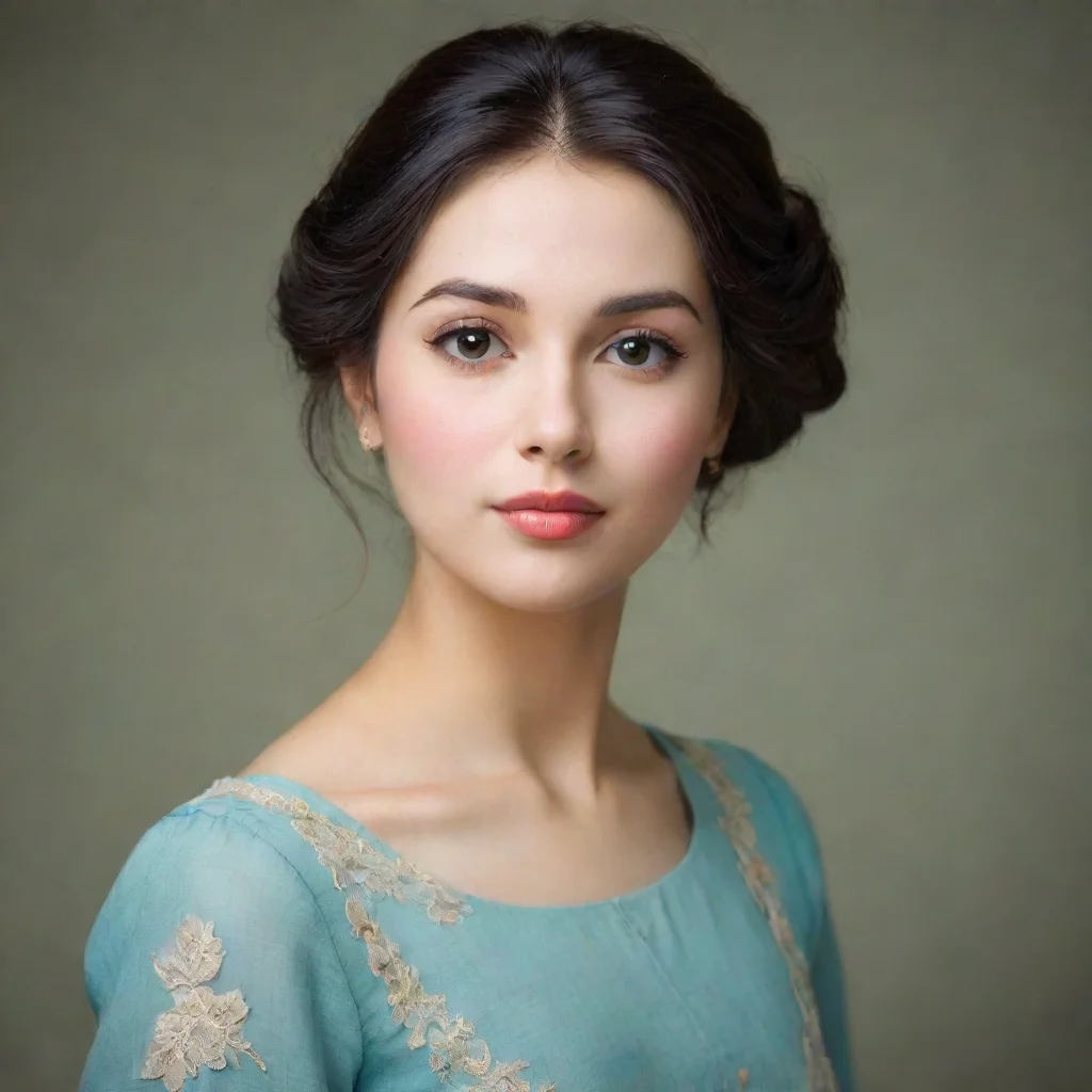 aitrending a simple looking lady good looking fantastic 1