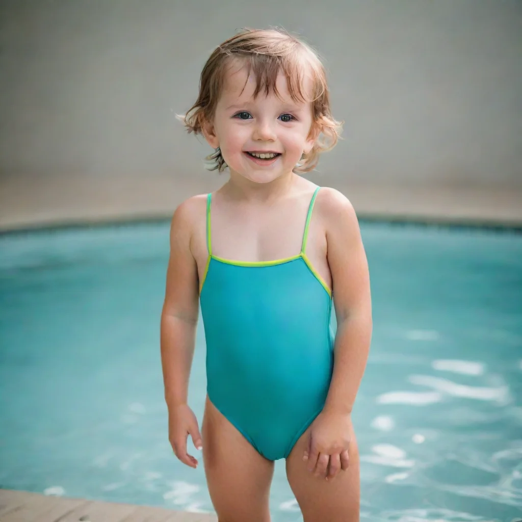 trending a small kid in a tight swim suit good looking fantastic 1