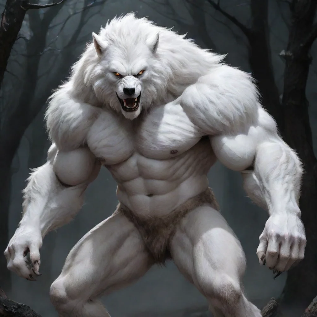 trending a strong white werewolf good looking fantastic 1