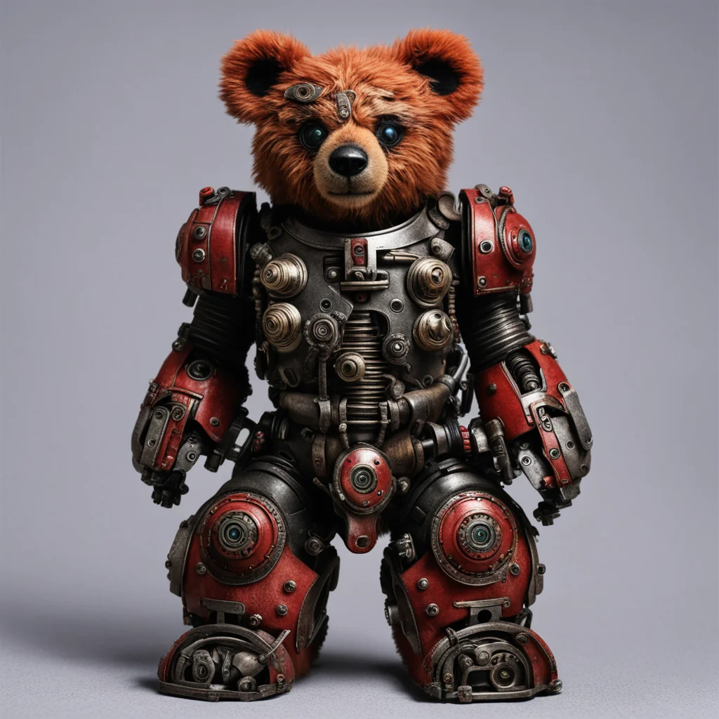 aitrending adeptus mechanicus teddy bear good looking fantastic 1