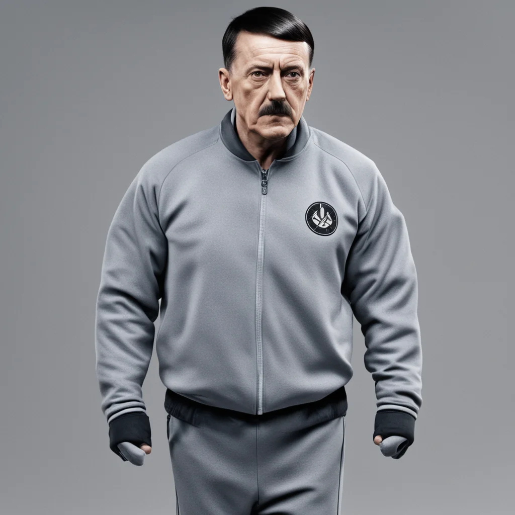 aitrending adolf hitler super fit in tracksuit  good looking fantastic 1