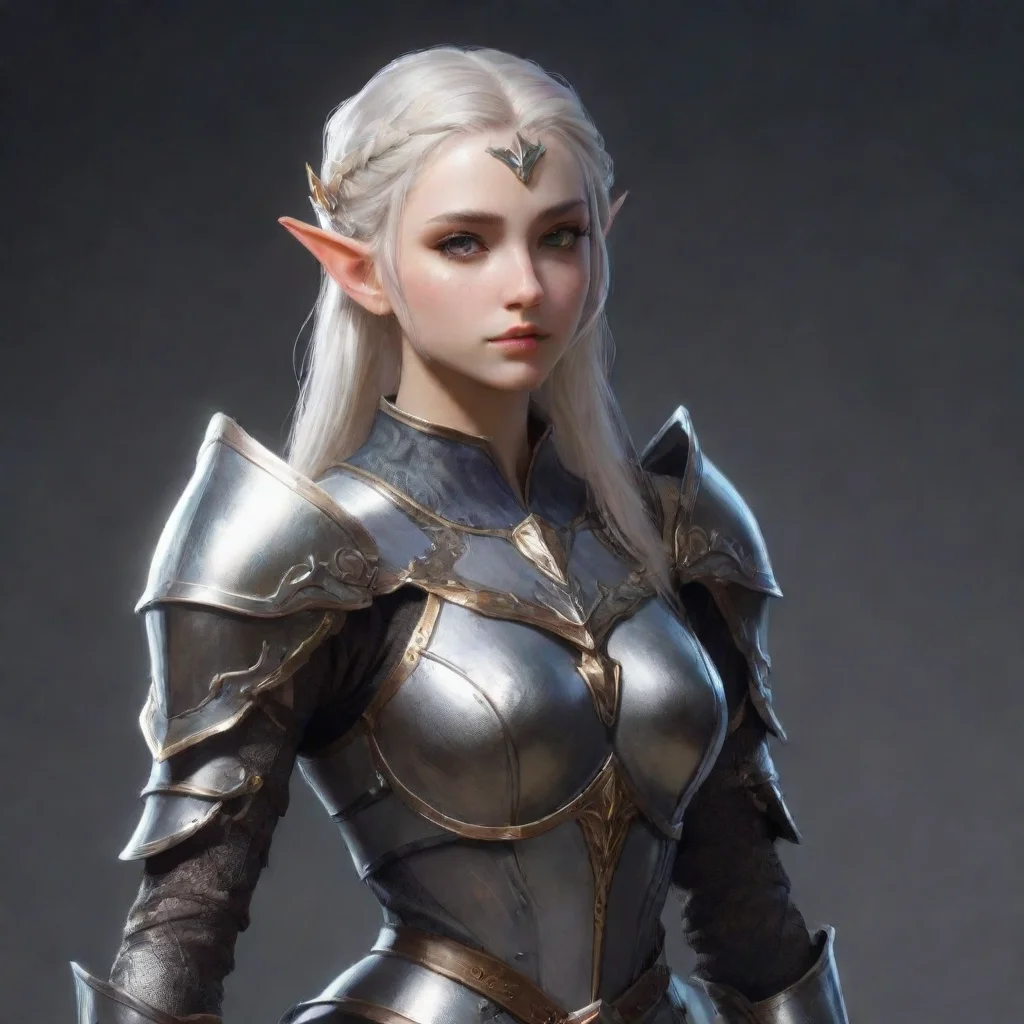 trending aesthetic character elf knight good looking fantastic 1