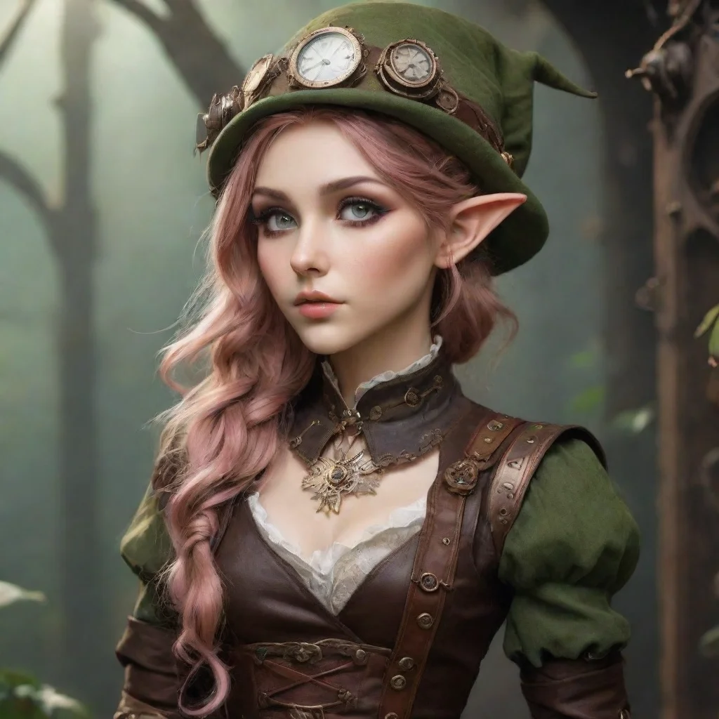 aitrending aesthetic character elf steampunk good looking fantastic 1