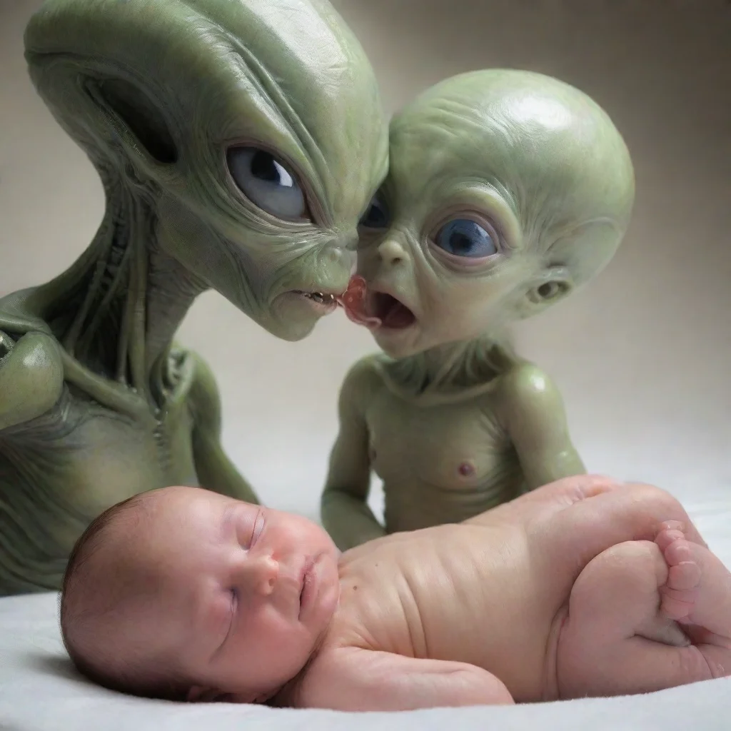 trending alien probing a newborn baby good looking fantastic 1