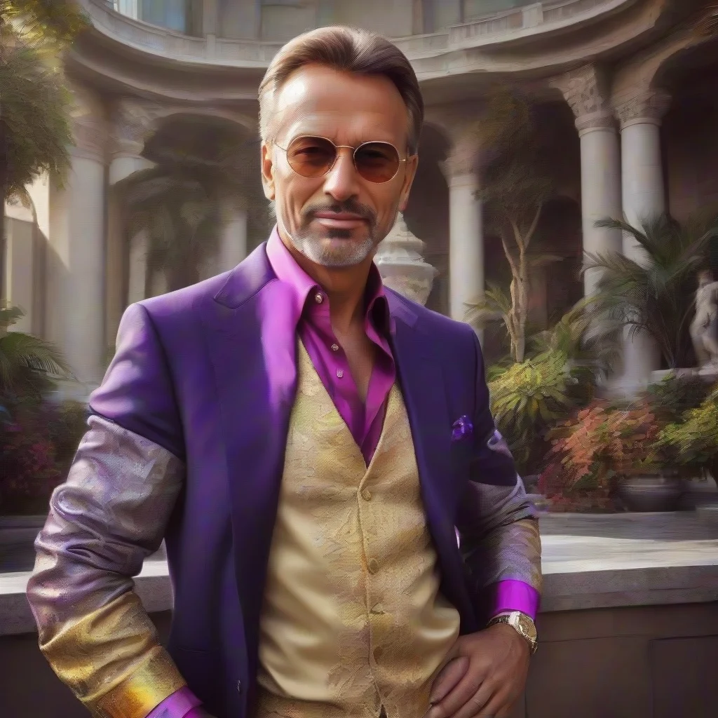 aitrending amazing wealth richest man in the world mega wealthy pose attractive epic colorful good looking fantastic 1