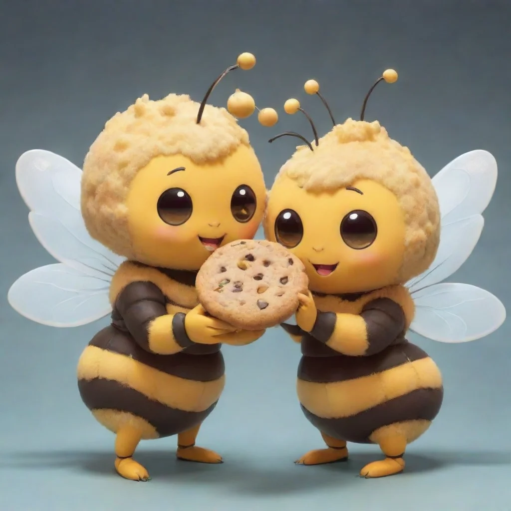 trending anime bees holding a cookie good looking fantastic 1