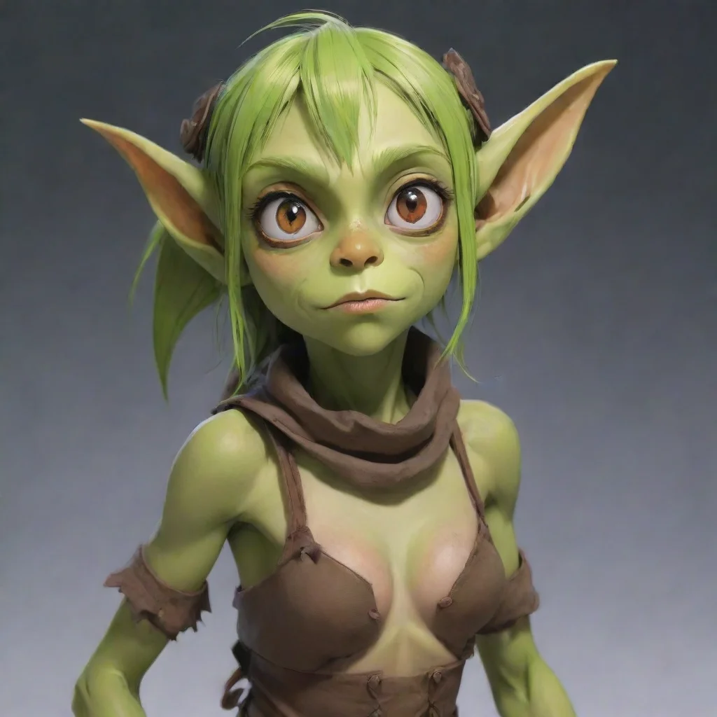 trending anime goblin girl good looking fantastic 1