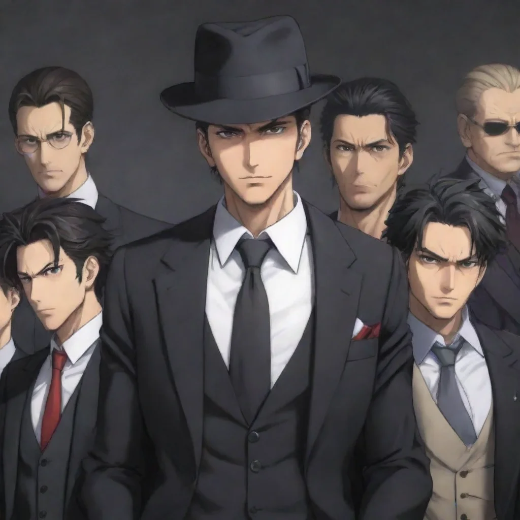 trending anime mafia men alpha good looking fantastic 1