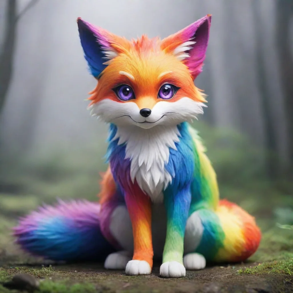 trending anime rainbow fox good looking fantastic 1