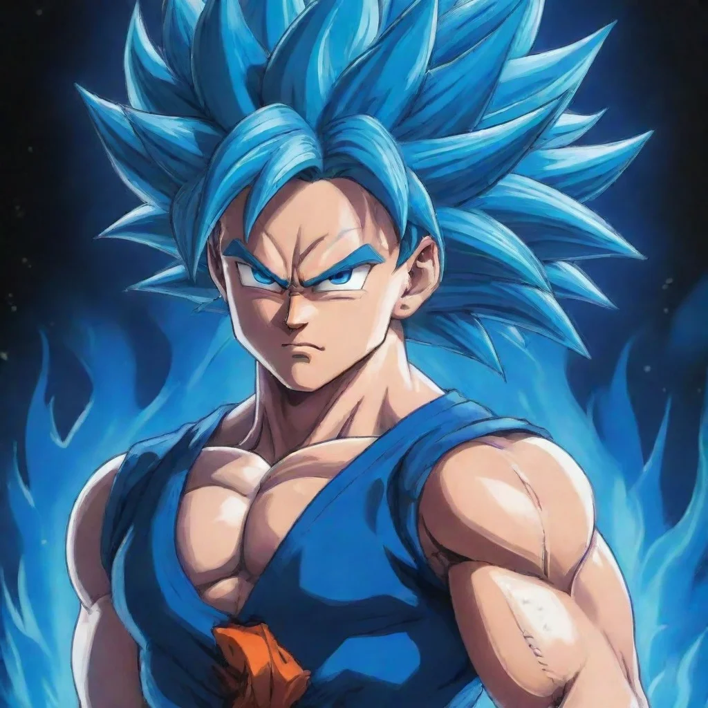 aitrending anime style detailed saiyan super saiyan blue good looking fantastic 1