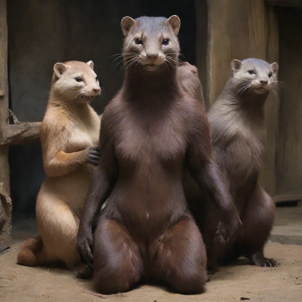 trending anthro minks taking a human captive good looking fantastic 1