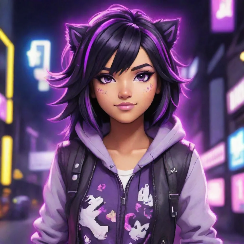 trending aphmau neon punk good looking fantastic 1