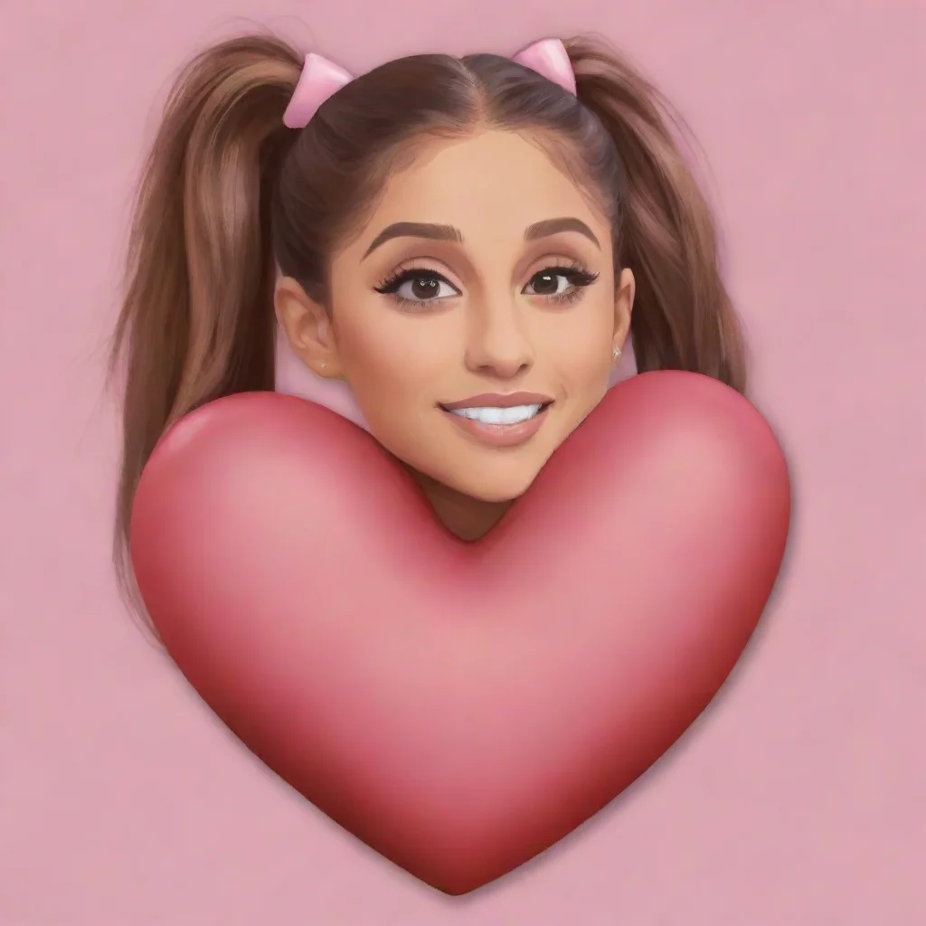 aitrending ariana grande heart emoji good looking fantastic 1