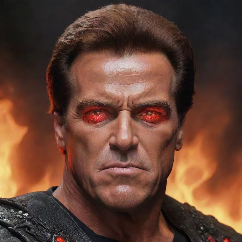 aitrending arnold schwarzenegger dark lord fire eyes good looking fantastic 1