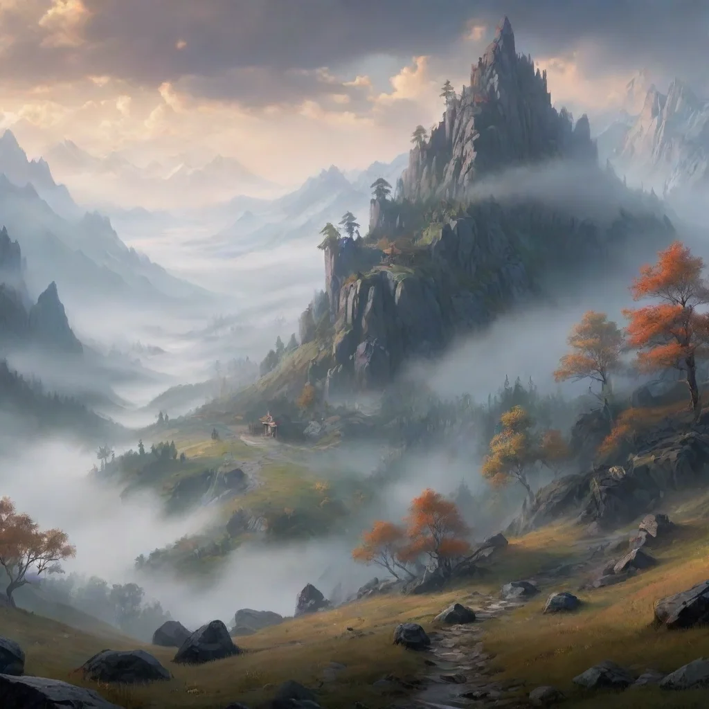 aitrending artistic epic landscape environment fog wow detailed good looking fantastic 1