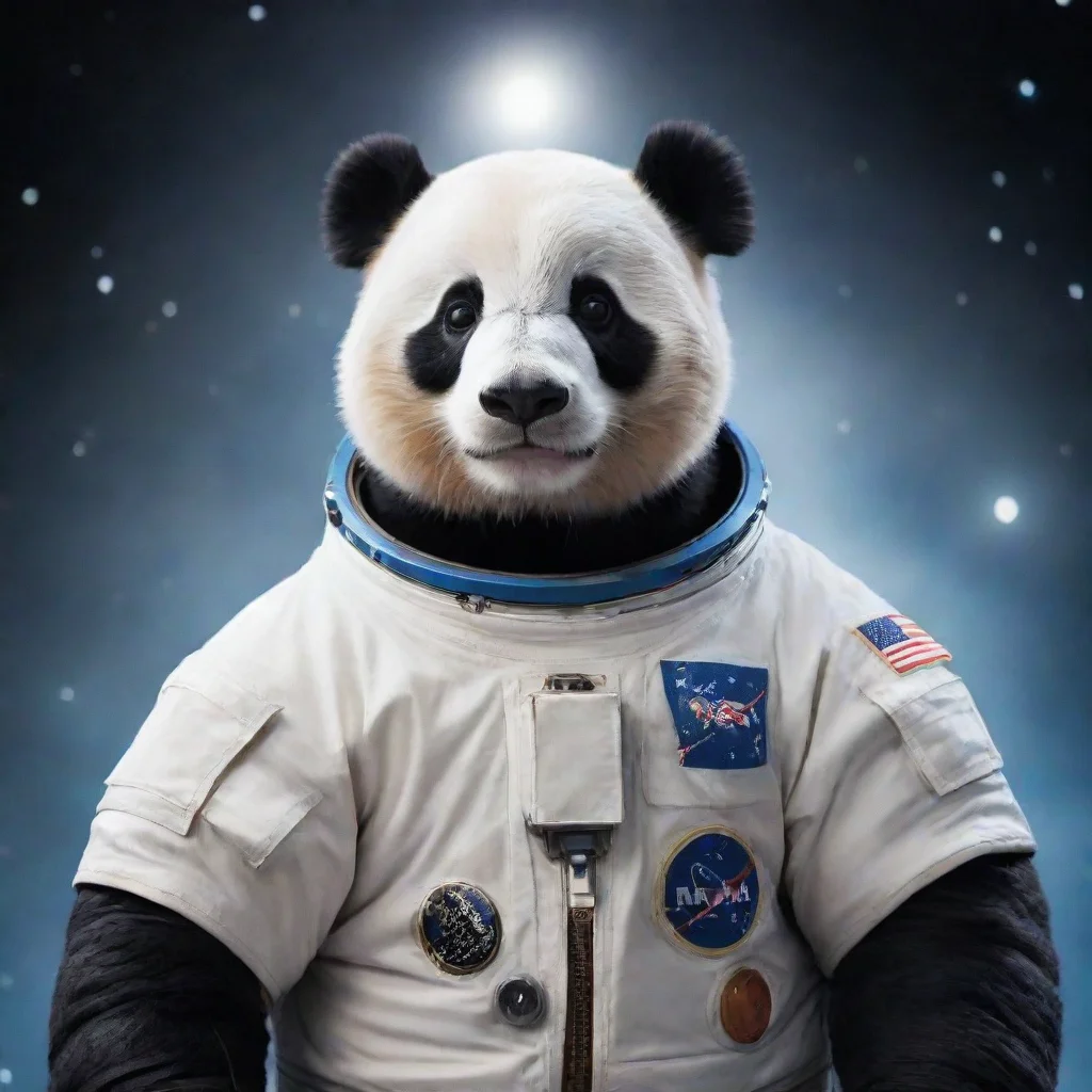 trending astronaut panda good looking fantastic 1
