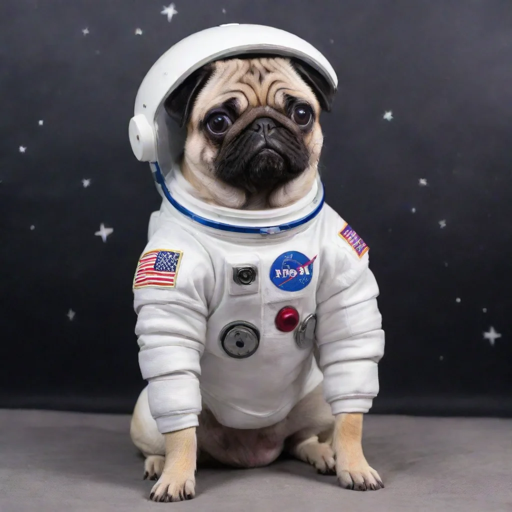 trending astronaut pug good looking fantastic 1