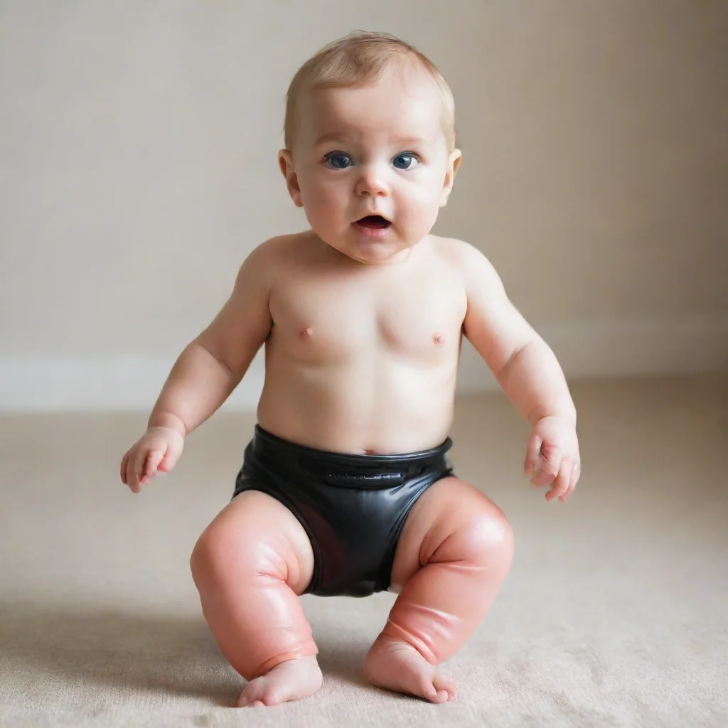trending baby wearing rubber baby pants. good looking fantastic 1