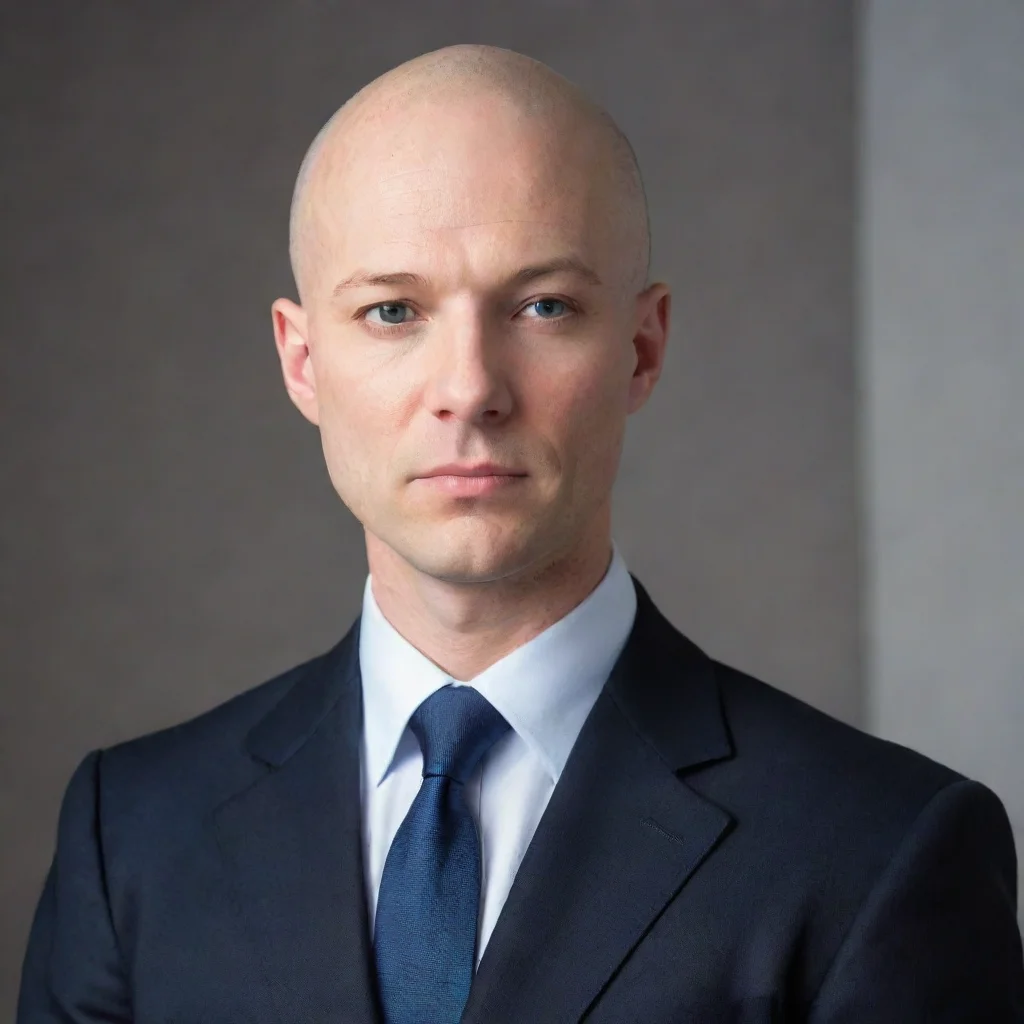 trending bald business man in suit good looking fantastic 1