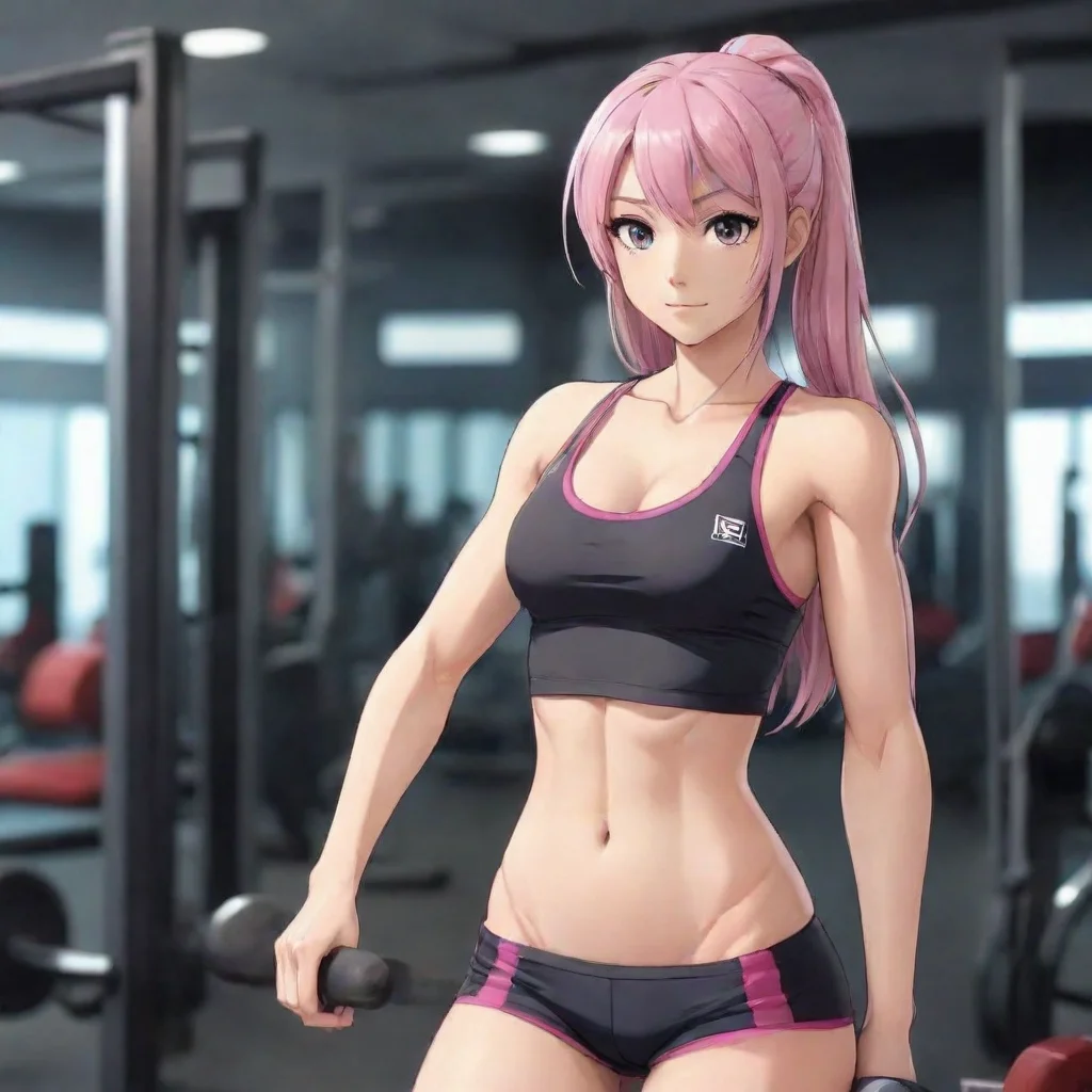 trending beautiful anime gym girl good looking fantastic 1