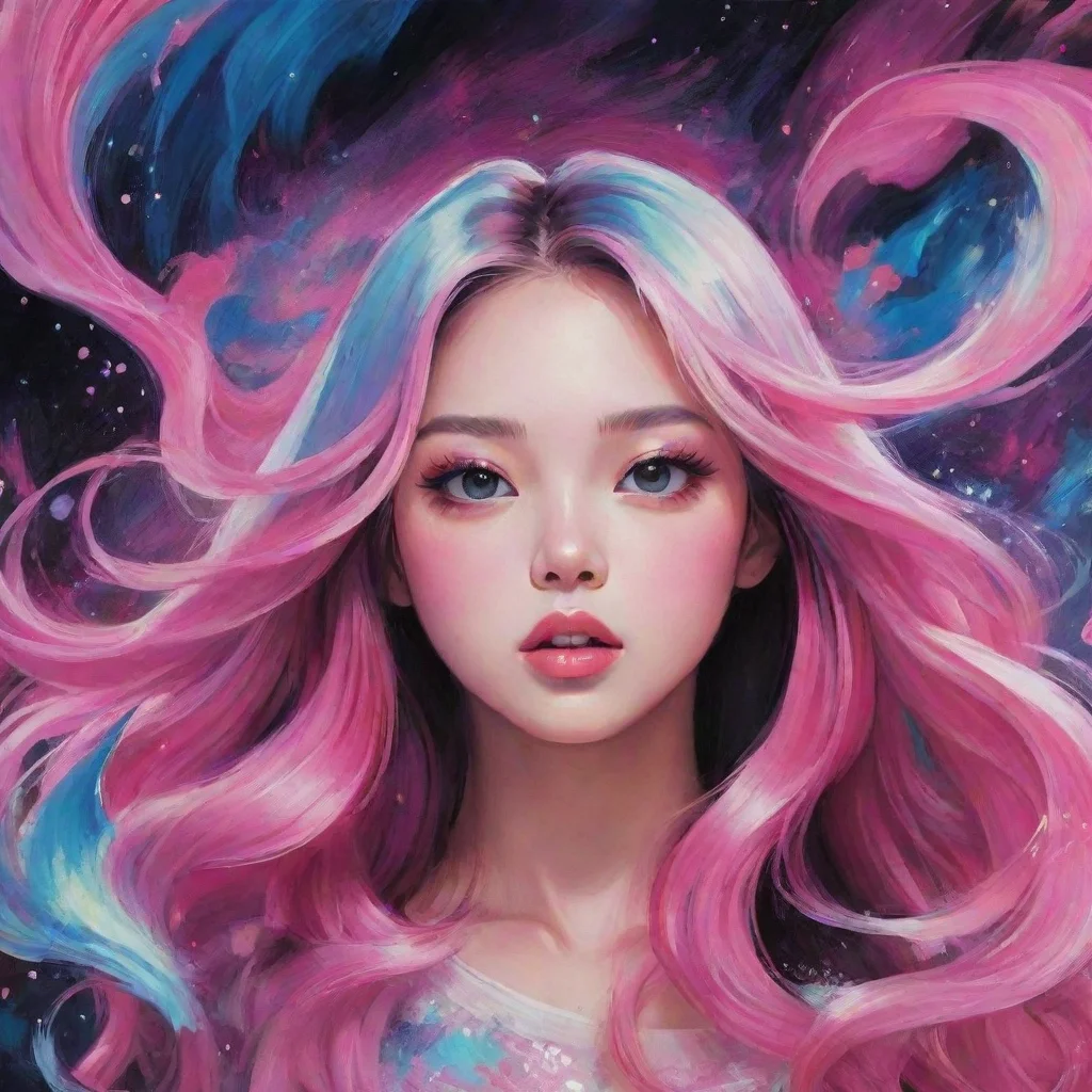 aitrending beautifully detailed blackpink abstract wonderland fantasy aurora best quality good looking fantastic 1