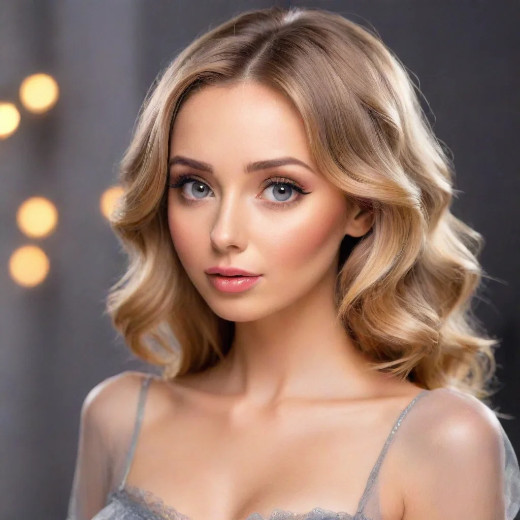 trending beautyful woman shocked good looking fantastic 1