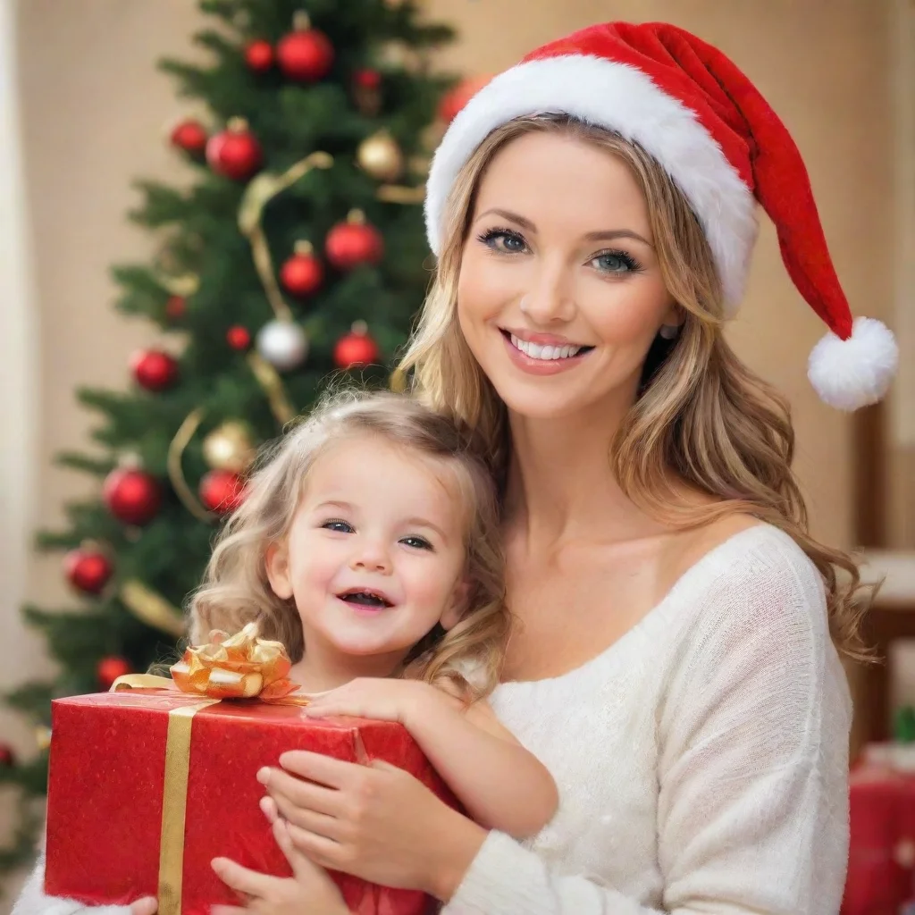aitrending beutifull happy mother christmas good looking fantastic 1