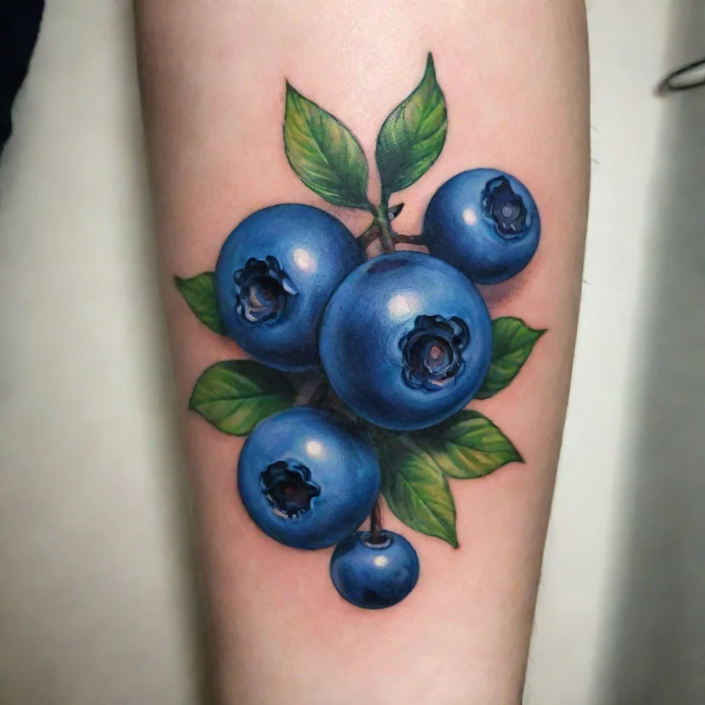 trending bluberry tattoo good looking fantastic 1